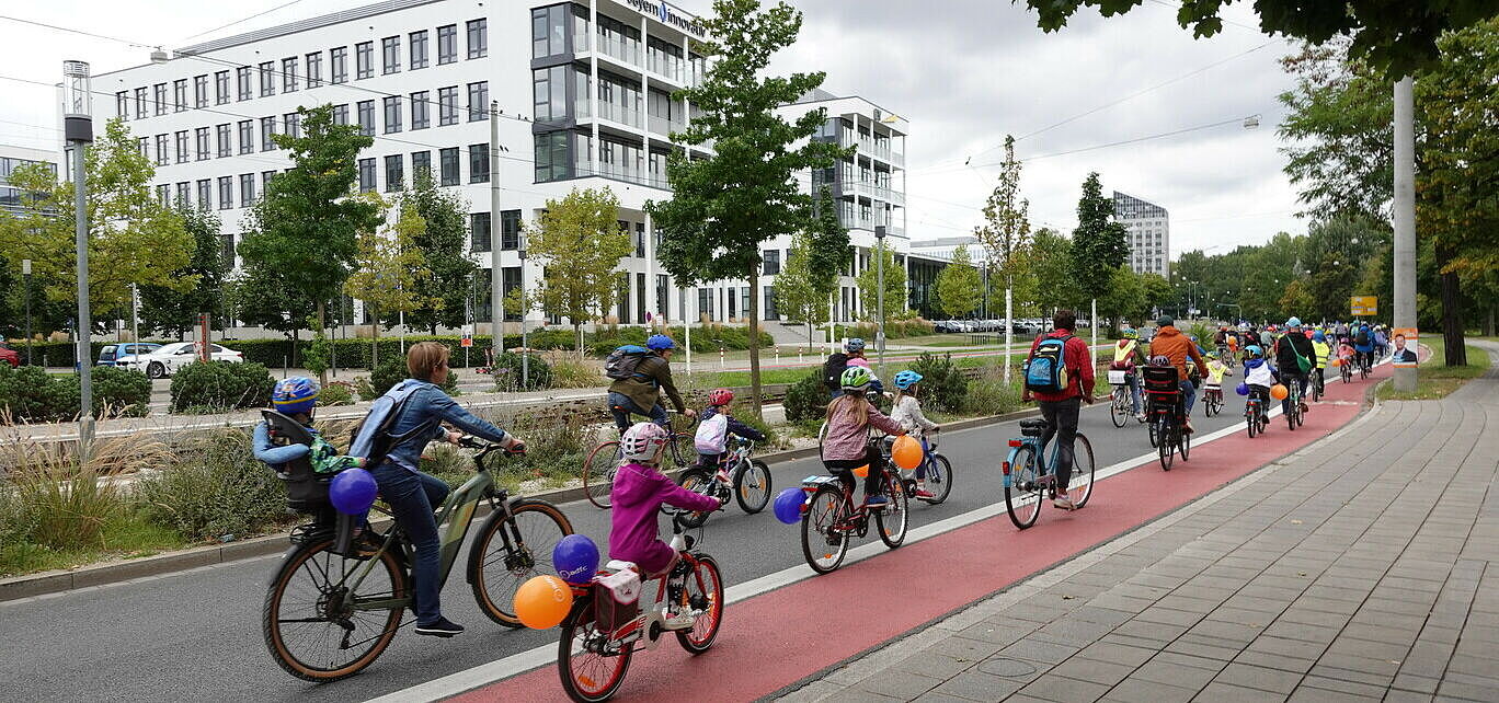Kidical Mass in Nuernberg Kidical Mass in Nürnberg