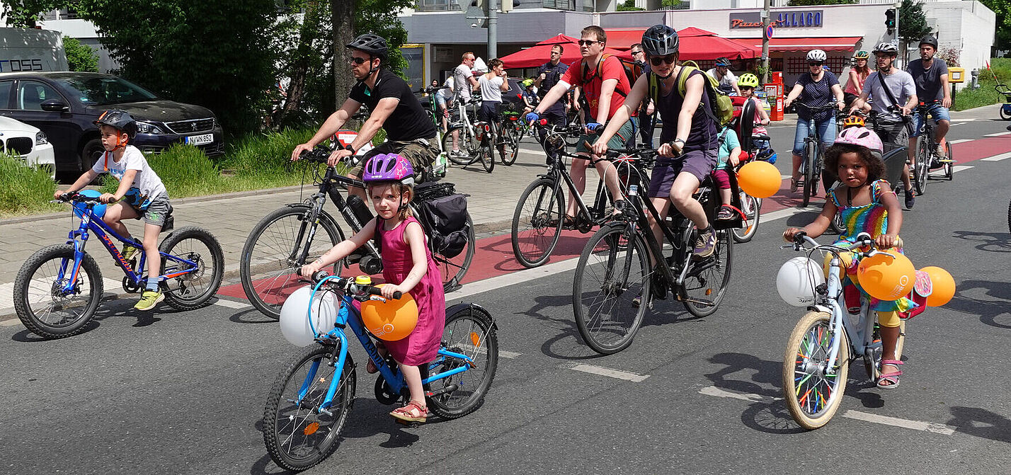 Kidical Mass in Nürnberg