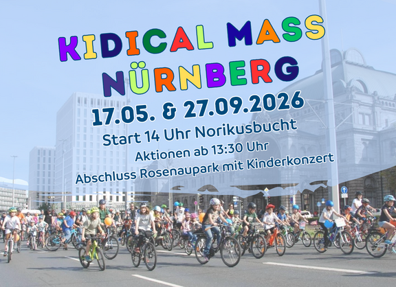 ADFC Nürnberg - Kidical Mass 05/2026 - Flyer