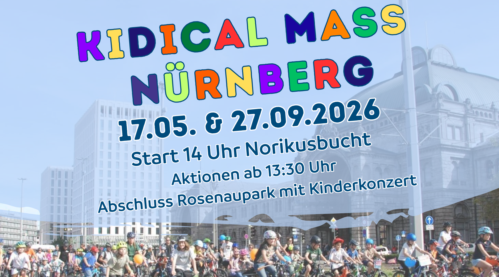 ADFC Nürnberg - Kidical Mass 05/2026 - Flyer