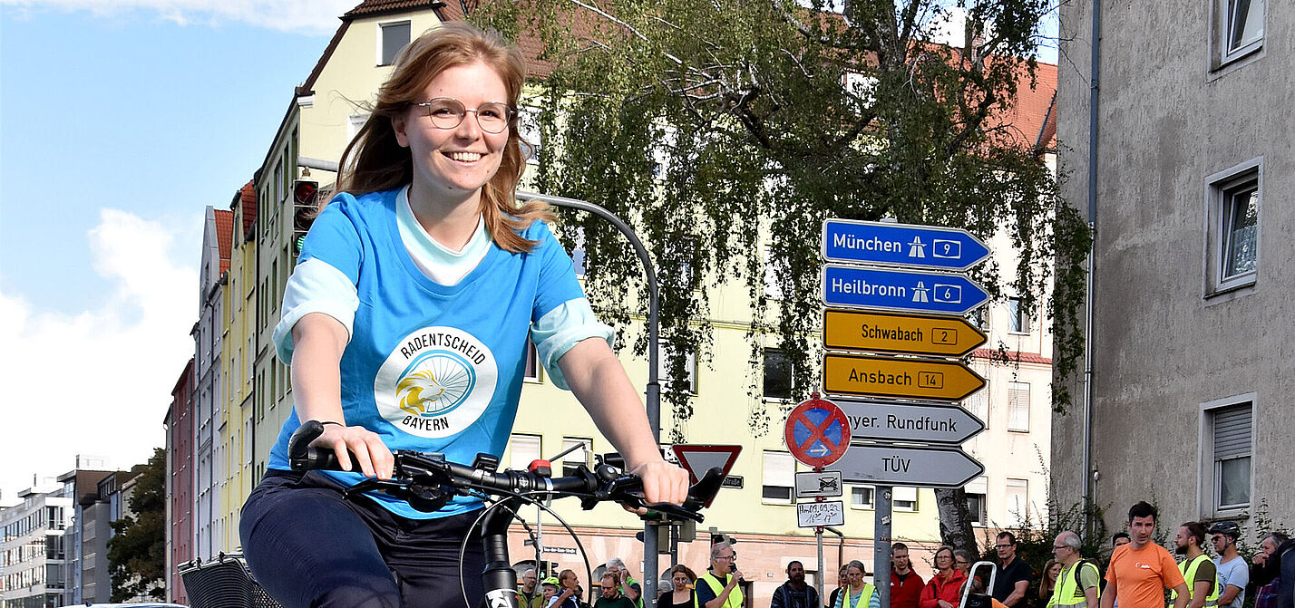 ADFC Aktion für geschützte Kreuzungen Ludwig Eble