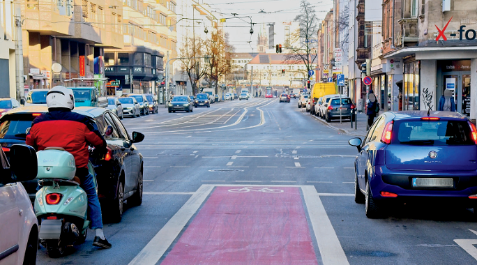 Online-Voting Radwegelücken