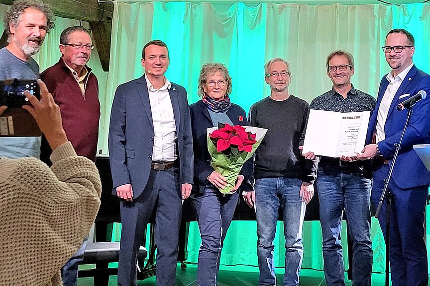 Umweltpreis Schwabach Verleihung des Umweltpreises an die AG Verkehr Schwabach
