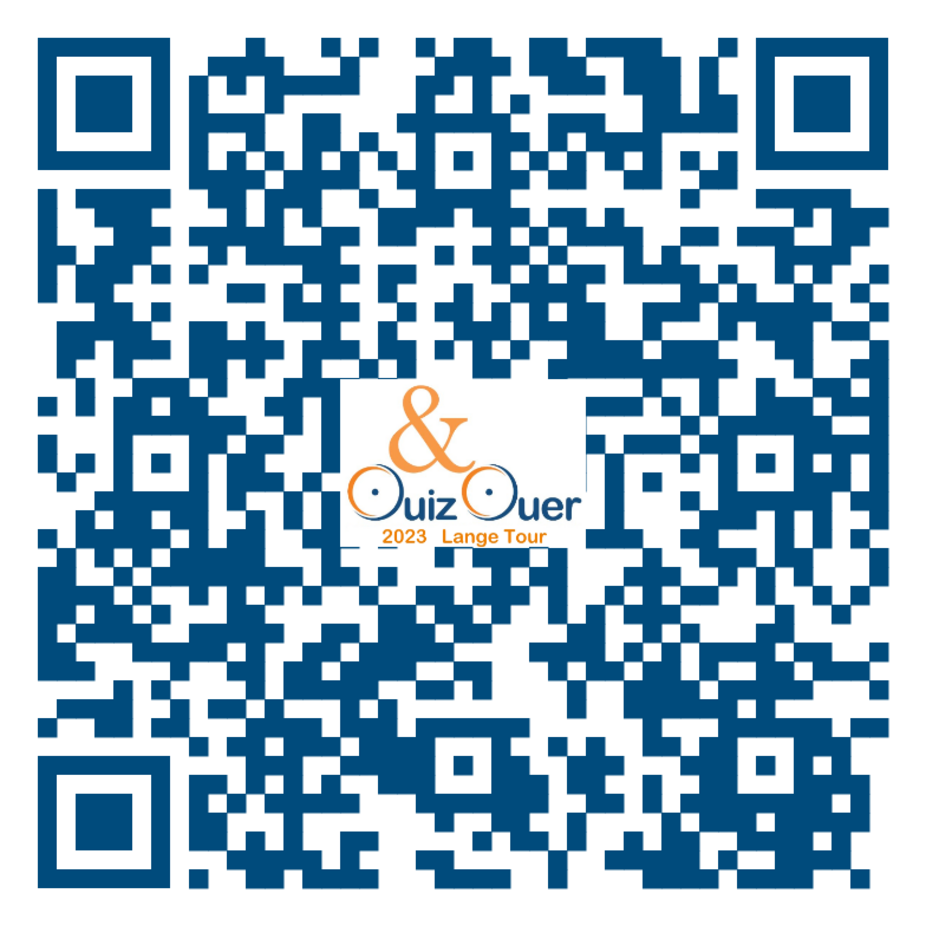 Quiz und Quer 2023 - QR-Code für Komoot für lange Runde Quiz und Quer 2023 - QR-Code für Komoot für lange Runde