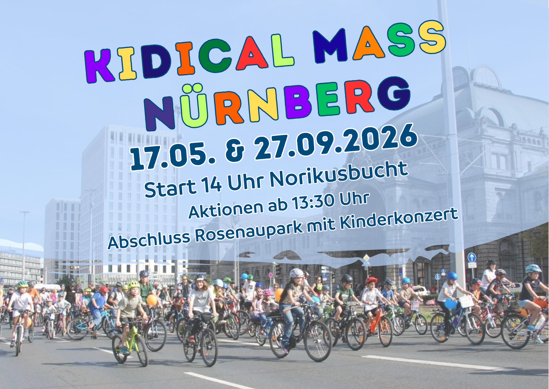 ADFC Nürnberg - Kidical Mass 05/2026 - Flyer