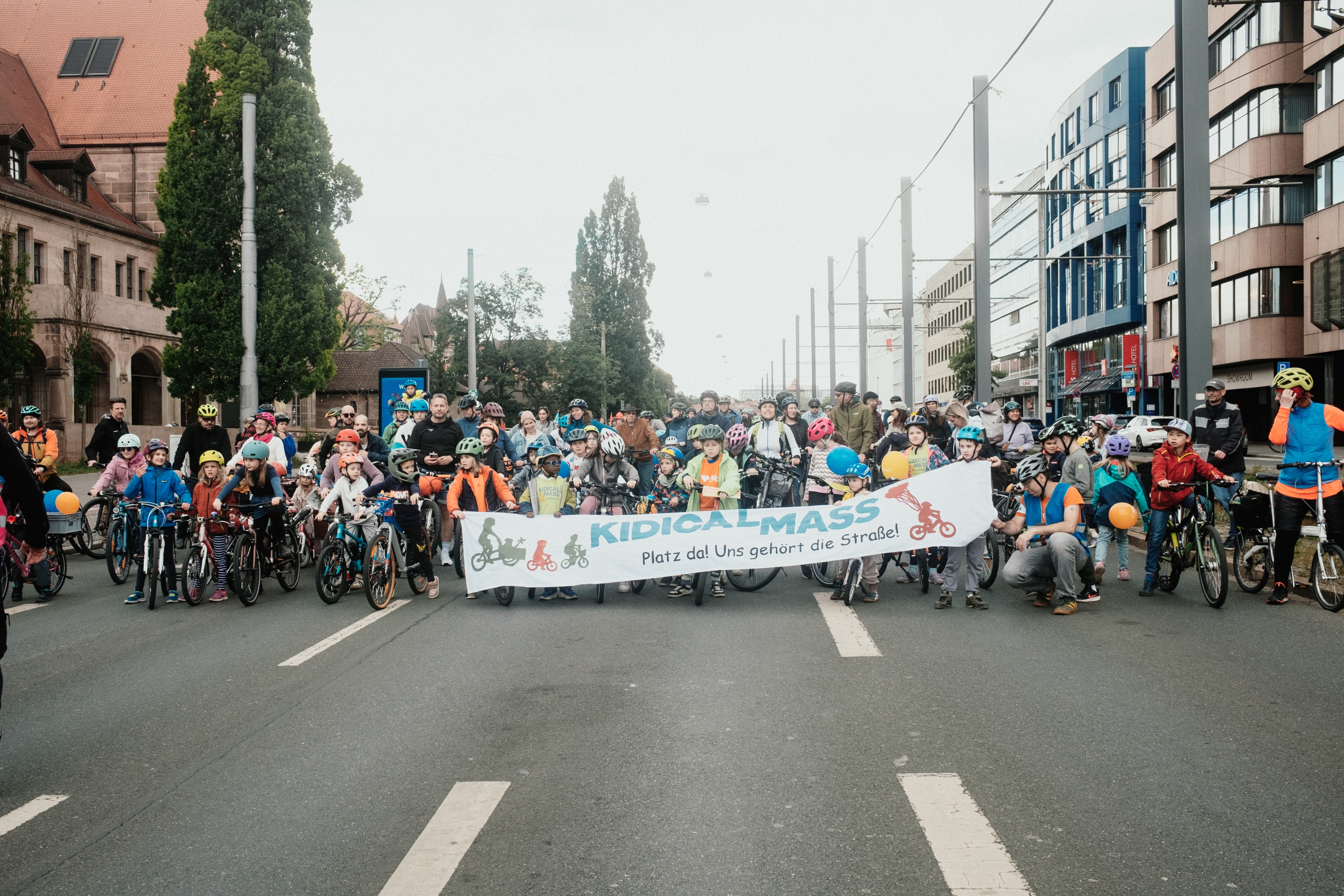 Kidical Mass 2026 war ein großer Erfolg - ADFC Nürnberg